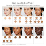 jane iredale - Skintuition SPF 30 Radiance-Boosting Liquid Foundation - 58 Medium Dark - Flüssige Foundation - jane iredale Mineral Make-up - ZEITWUNDER Onlineshop - Kosmetik online kaufen