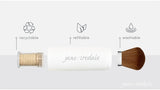 jane iredale - Amazing Base Refillable Brush - Warm Sienna (Auslaufartikel) - Nachfüllbarer Make-up Pinsel - jane iredale Mineral Make-up - ZEITWUNDER Onlineshop - Kosmetik online kaufen